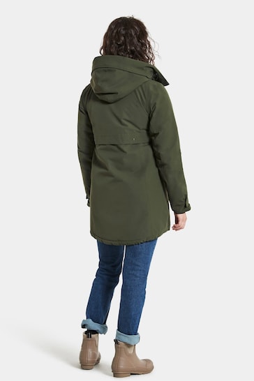 Didriksons Green Helle Wns Parka 5 Jacket