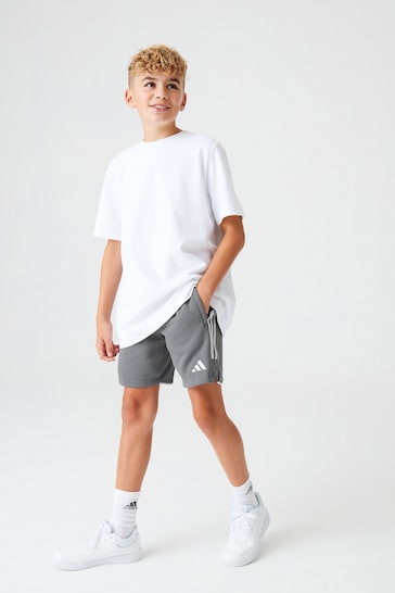 adidas Grey Tiro 23 Junior Shorts