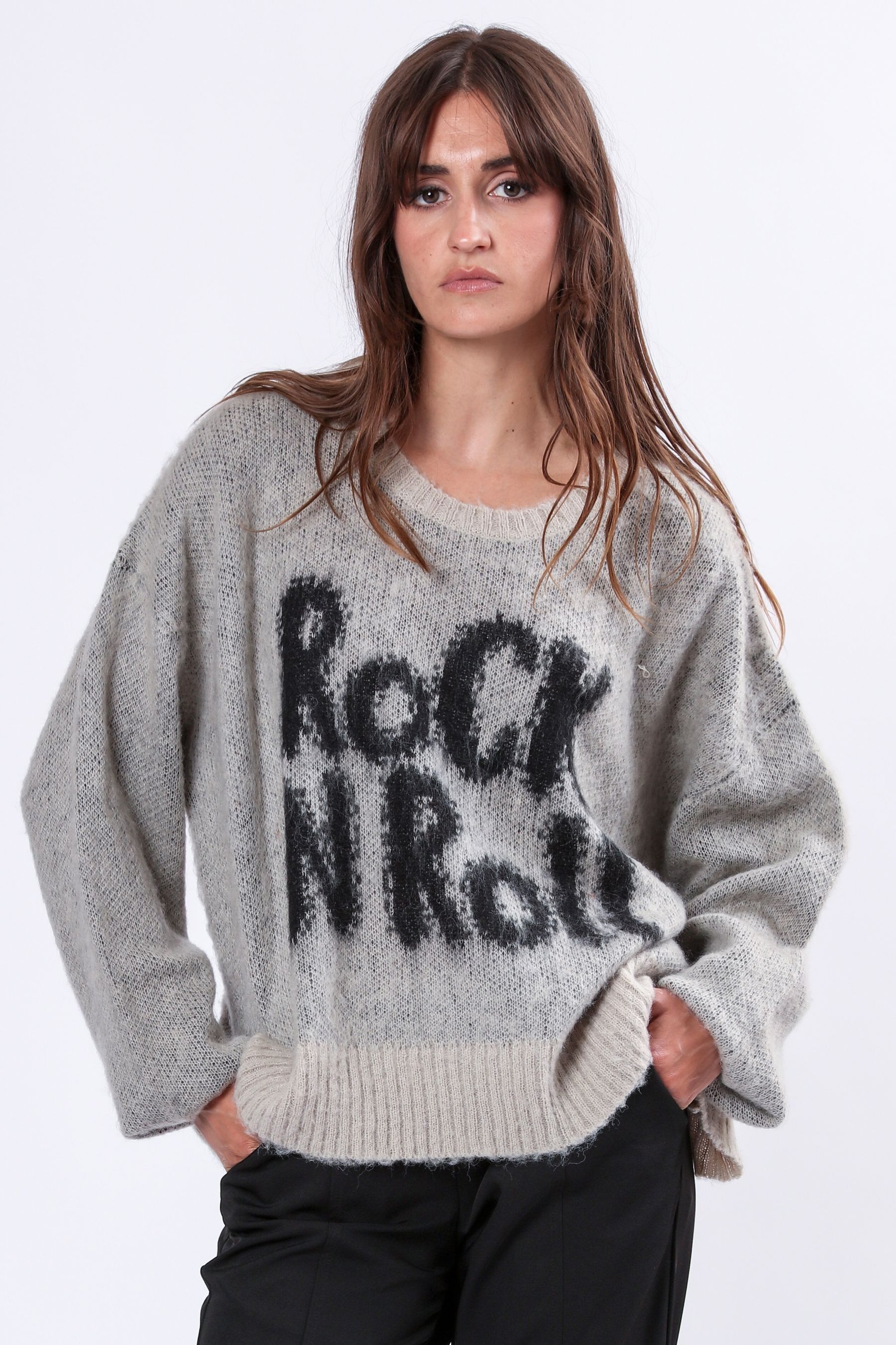 Nude oversized jumper shop
