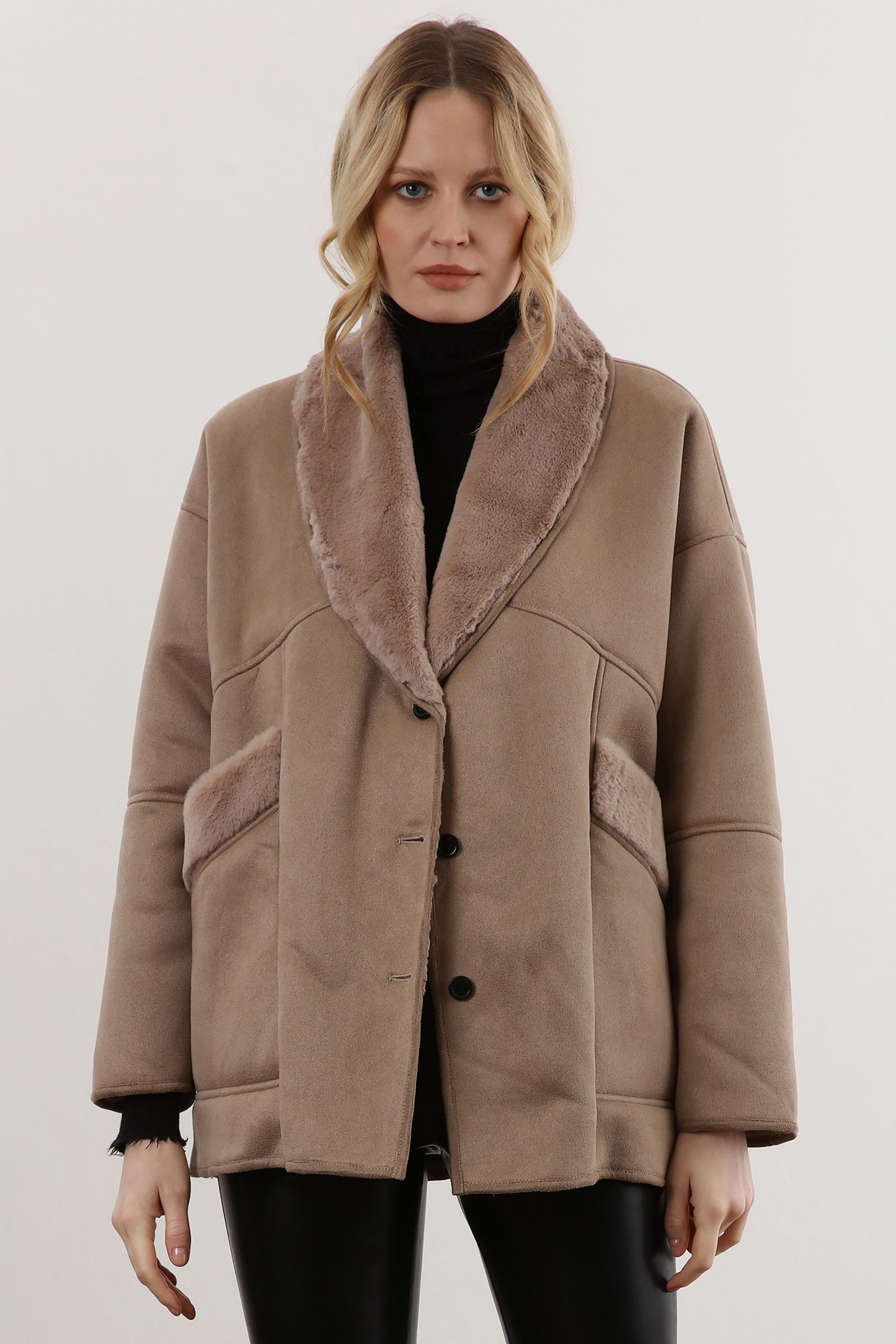Faux store fur shearling