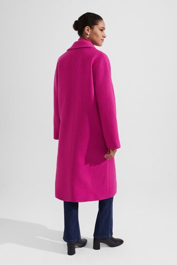 Hobbs Pink Carine Coat