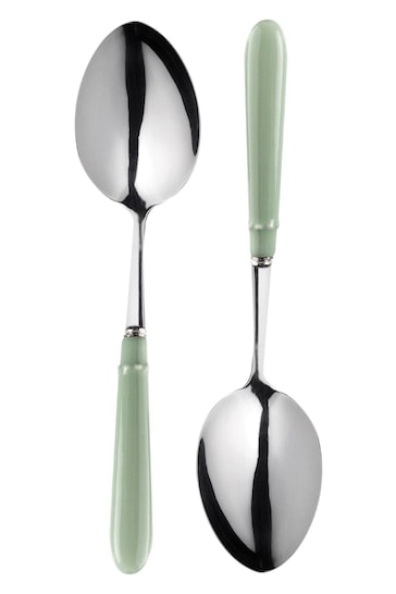 Mary Berry Set of 4 Light Green Signature Serving Spoons