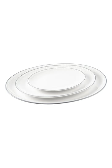 Mary Berry Set of 2 White Signature Small Oval Serving Platters