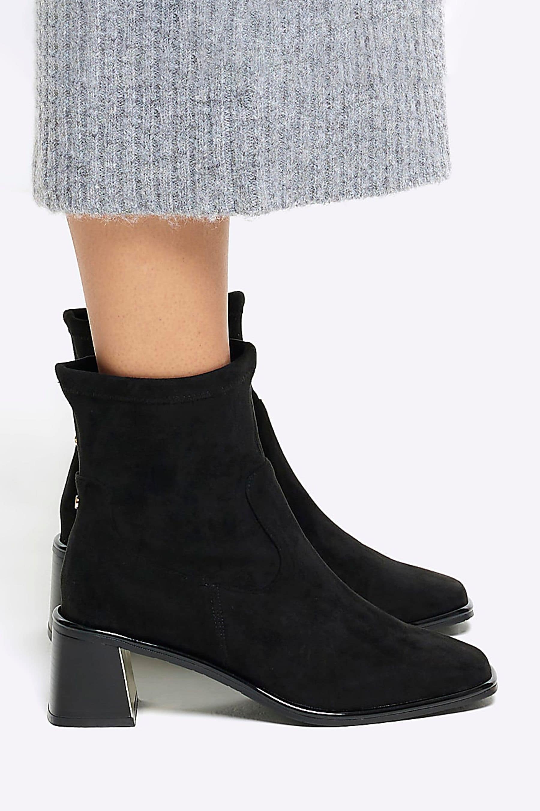 Sock boots river island discount