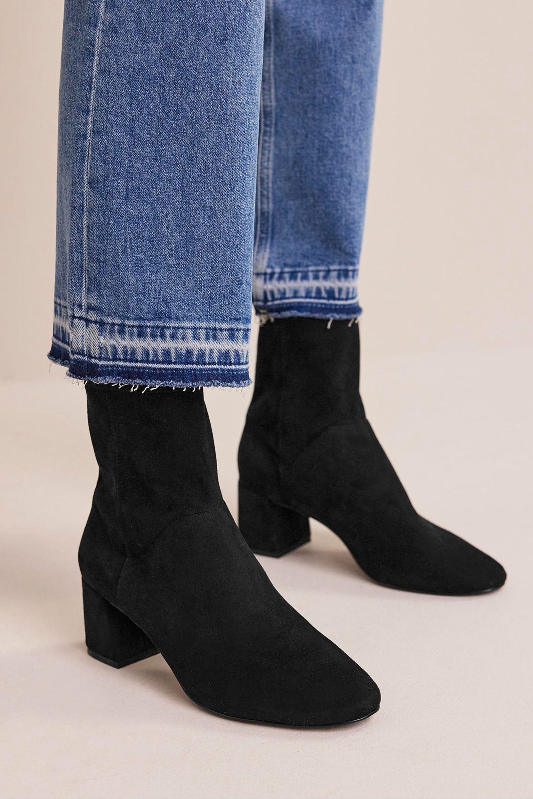 Stretch ankle boots uk online