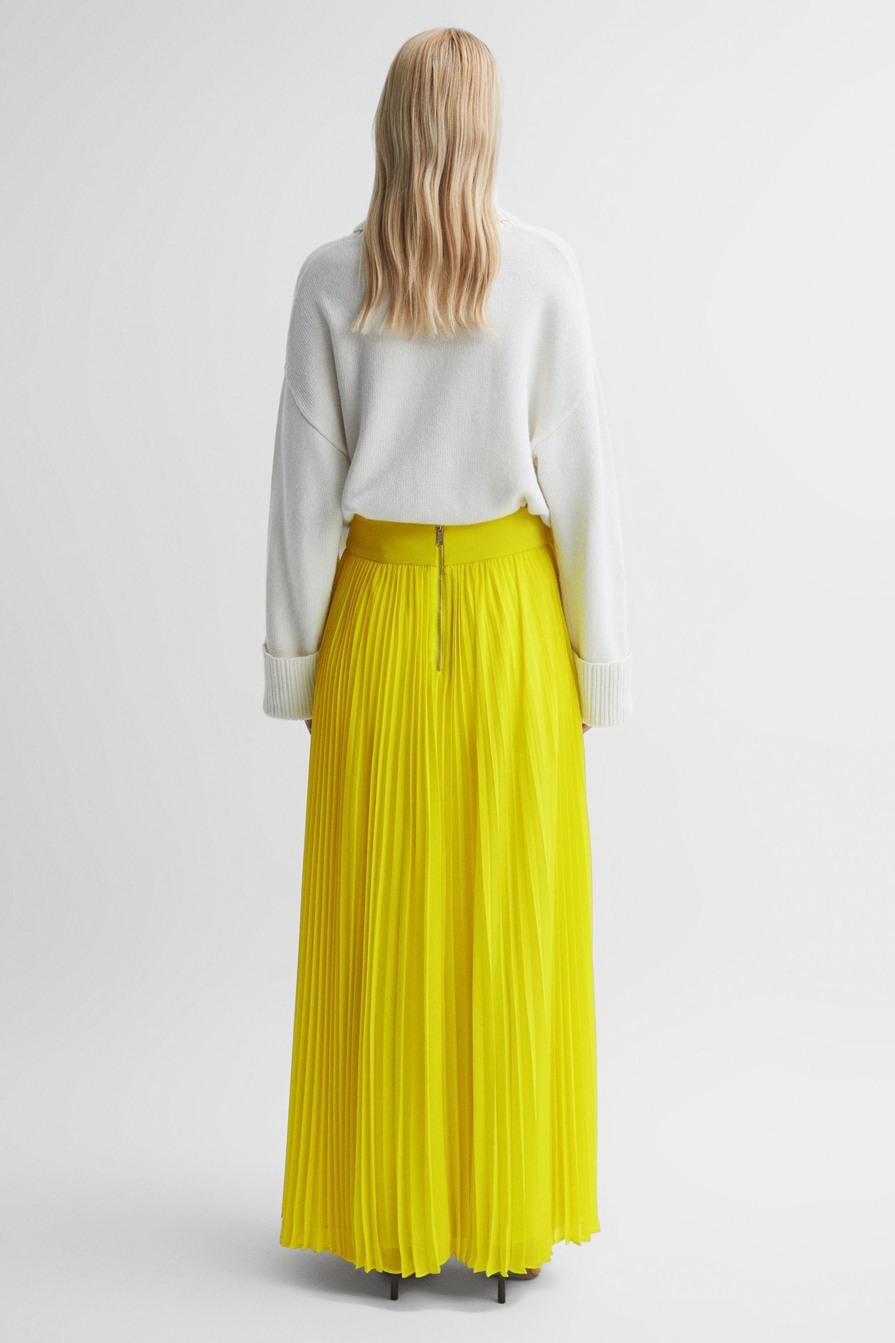 Florere Pleated Maxi Skirt