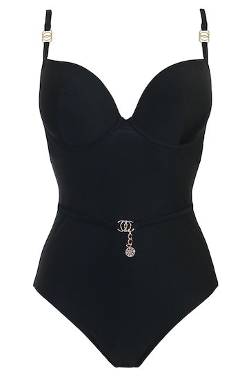 Buy Pour Moi Black St Barts Tummy Control Swimsuit from the Next UK online  shop