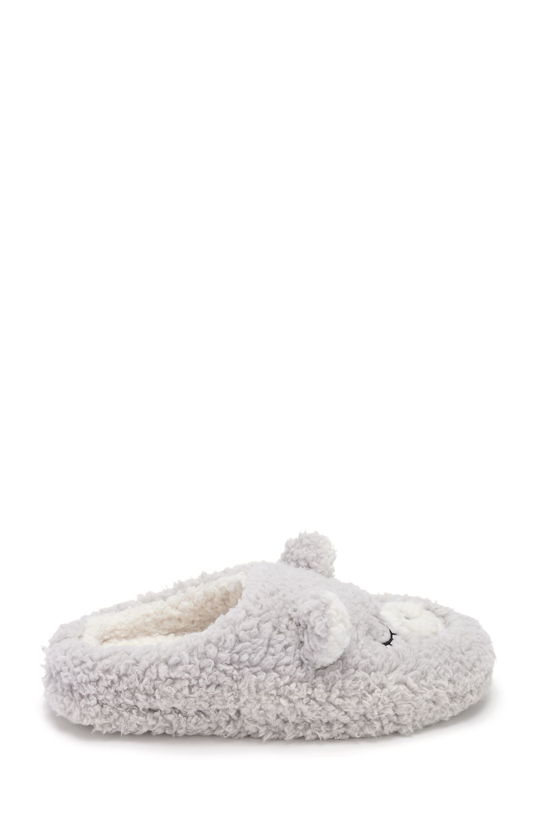Fluffy mule slippers uk top