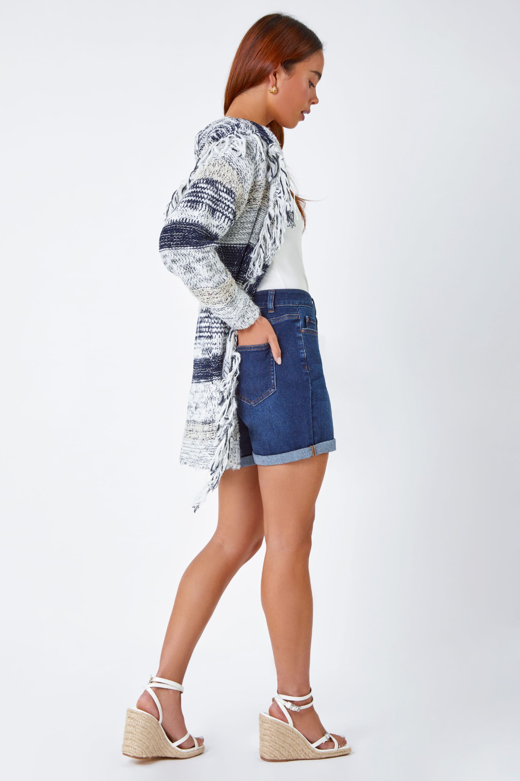 Petite hooded cardigan on sale