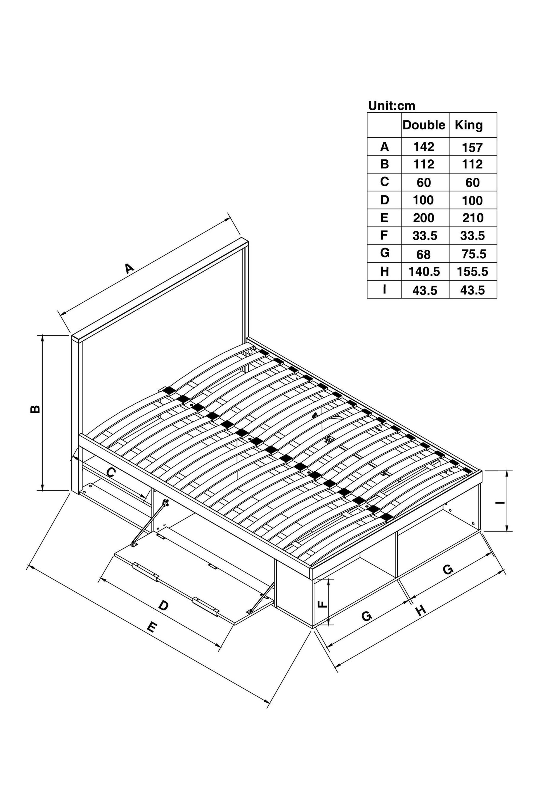 Next platform bed cheap