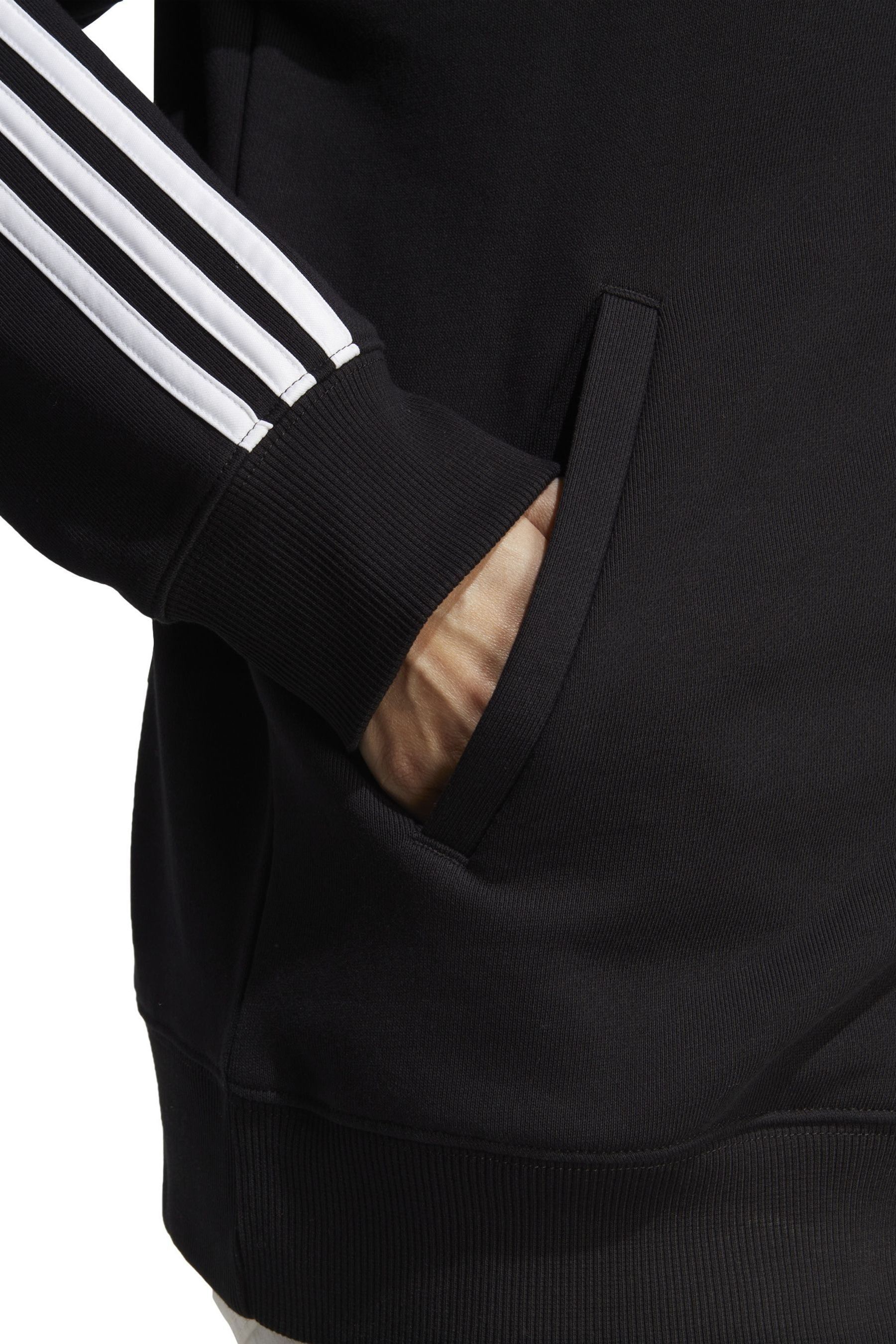 Adidas black deals zip hoodie