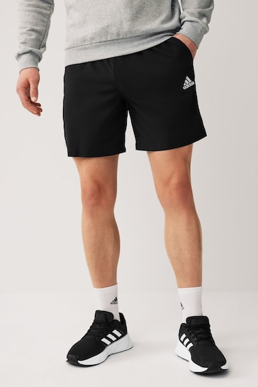 adidas Black Small AEROREADY Essentials Chelsea Logo Shorts