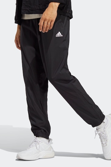adidas Black Sportswear AEROREADY Essentials Stanford Elastic Cuff Joggers