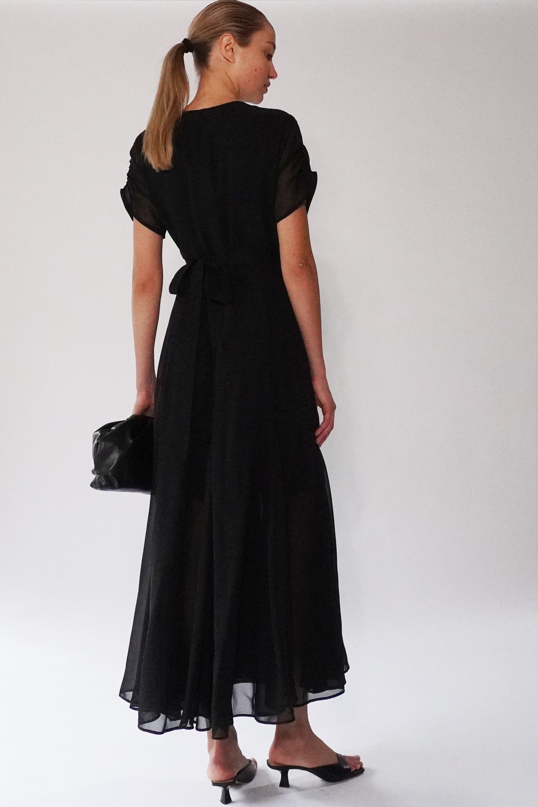 Black dress full best sale
