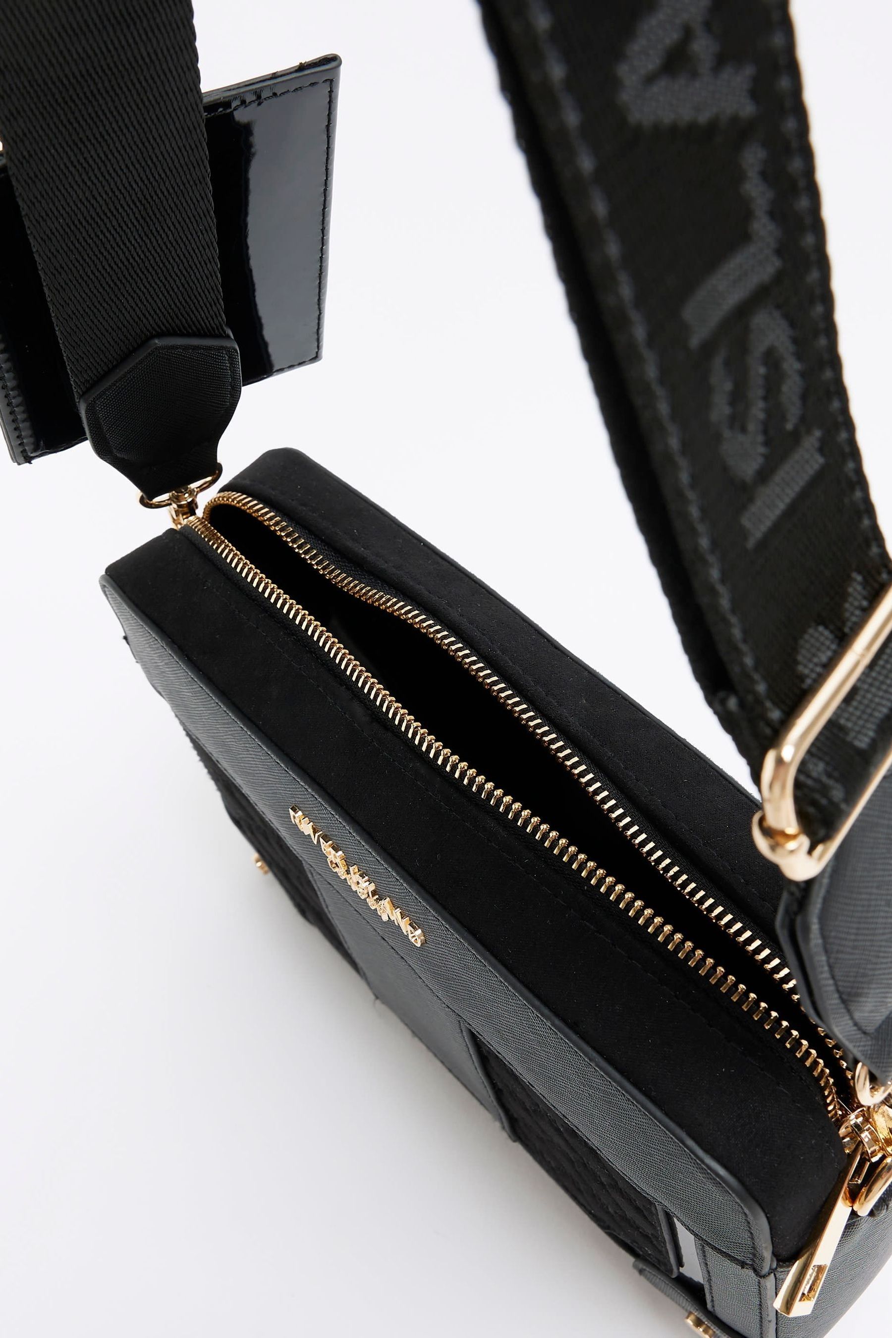 Beige ri monogram boxy cross body bag new arrivals