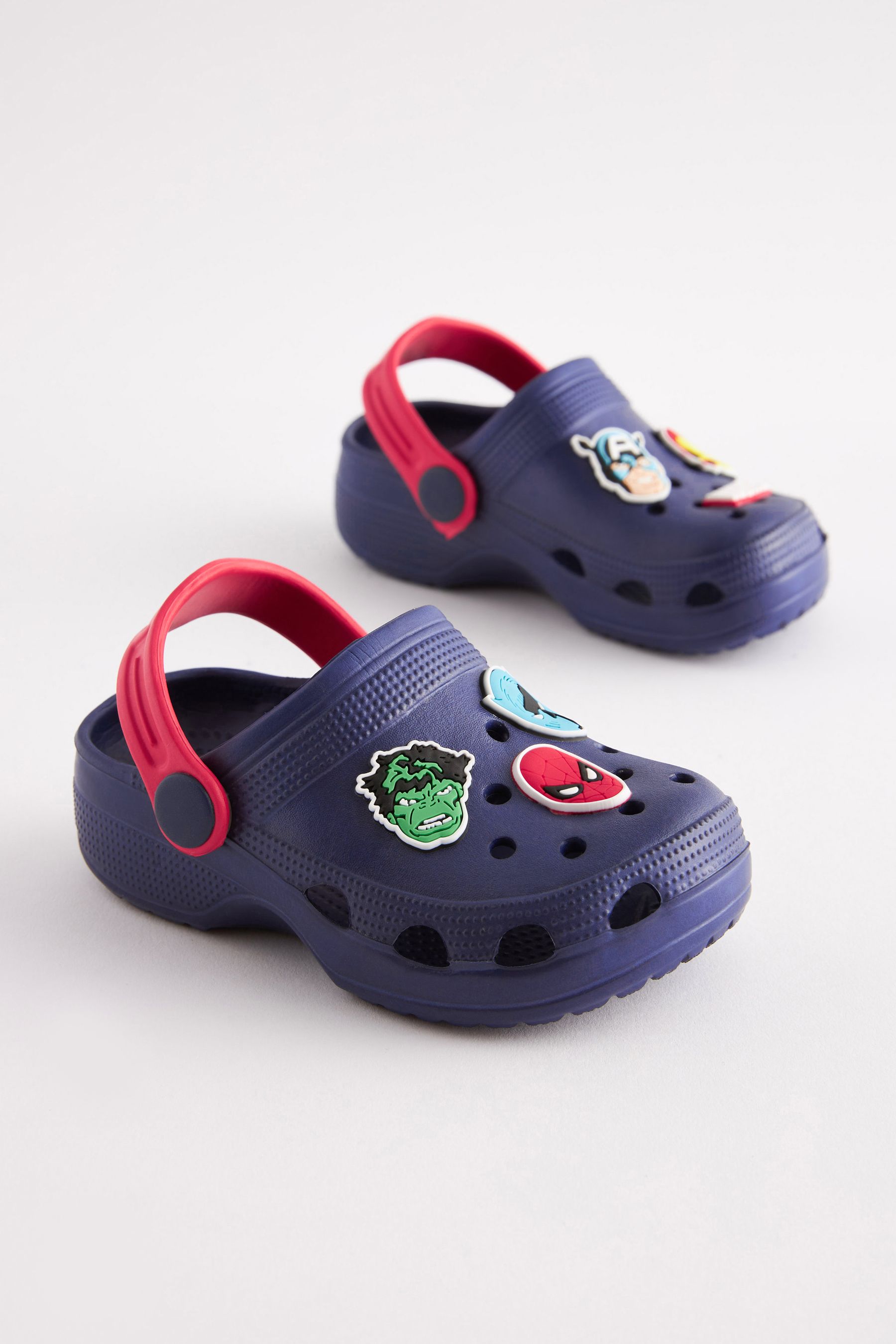 Buy Navy Blue Marvel Clogs from the Next UK online shop