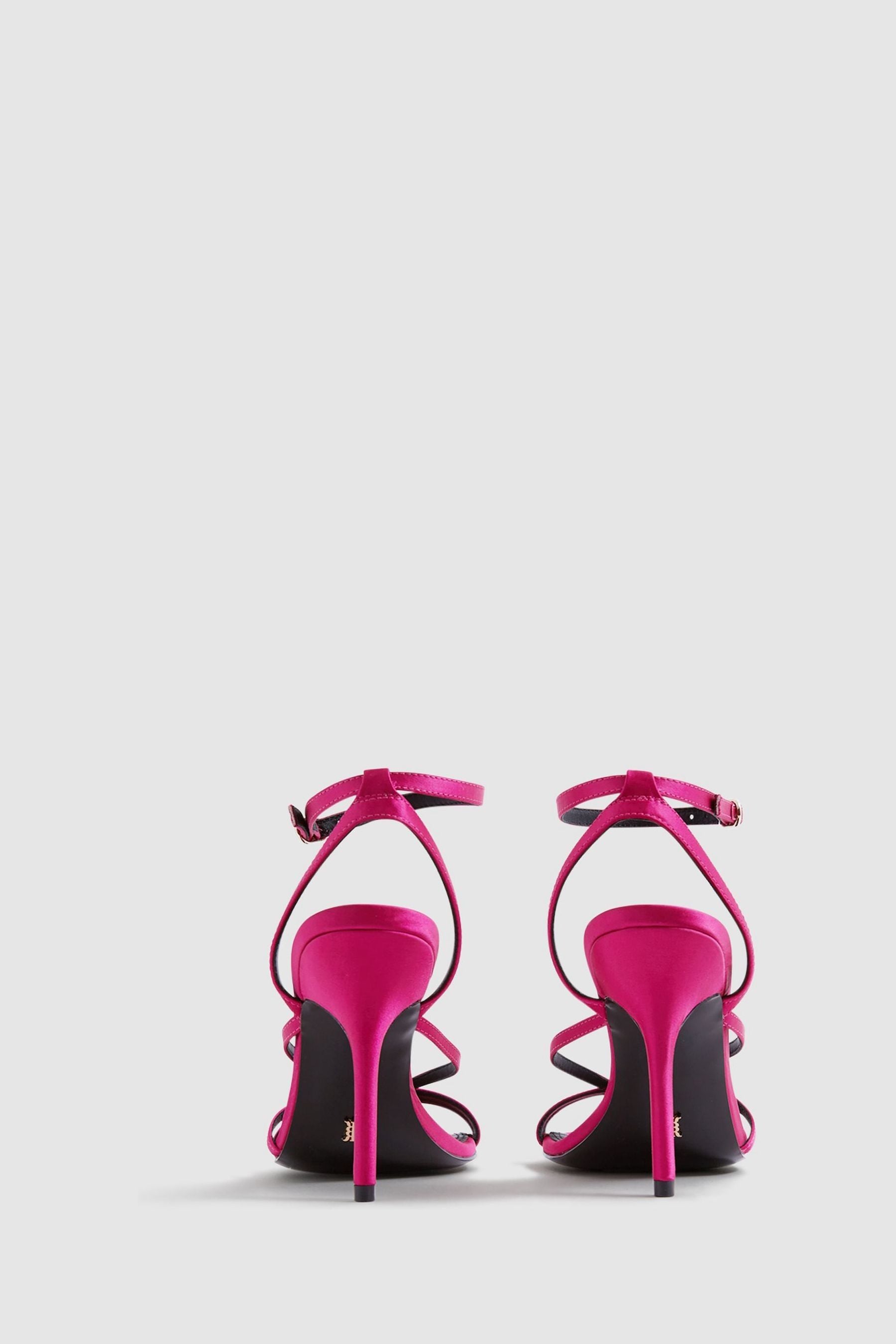 Magenta strappy best sale heels