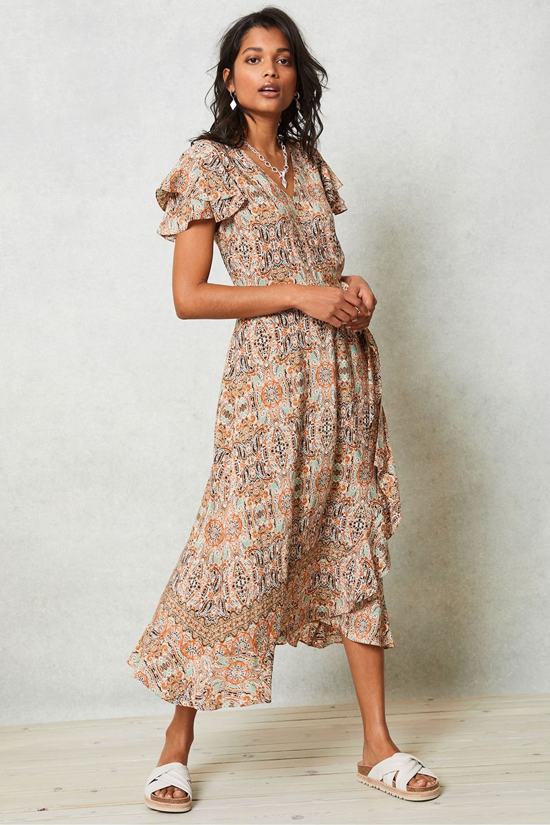mint velvet cream dress