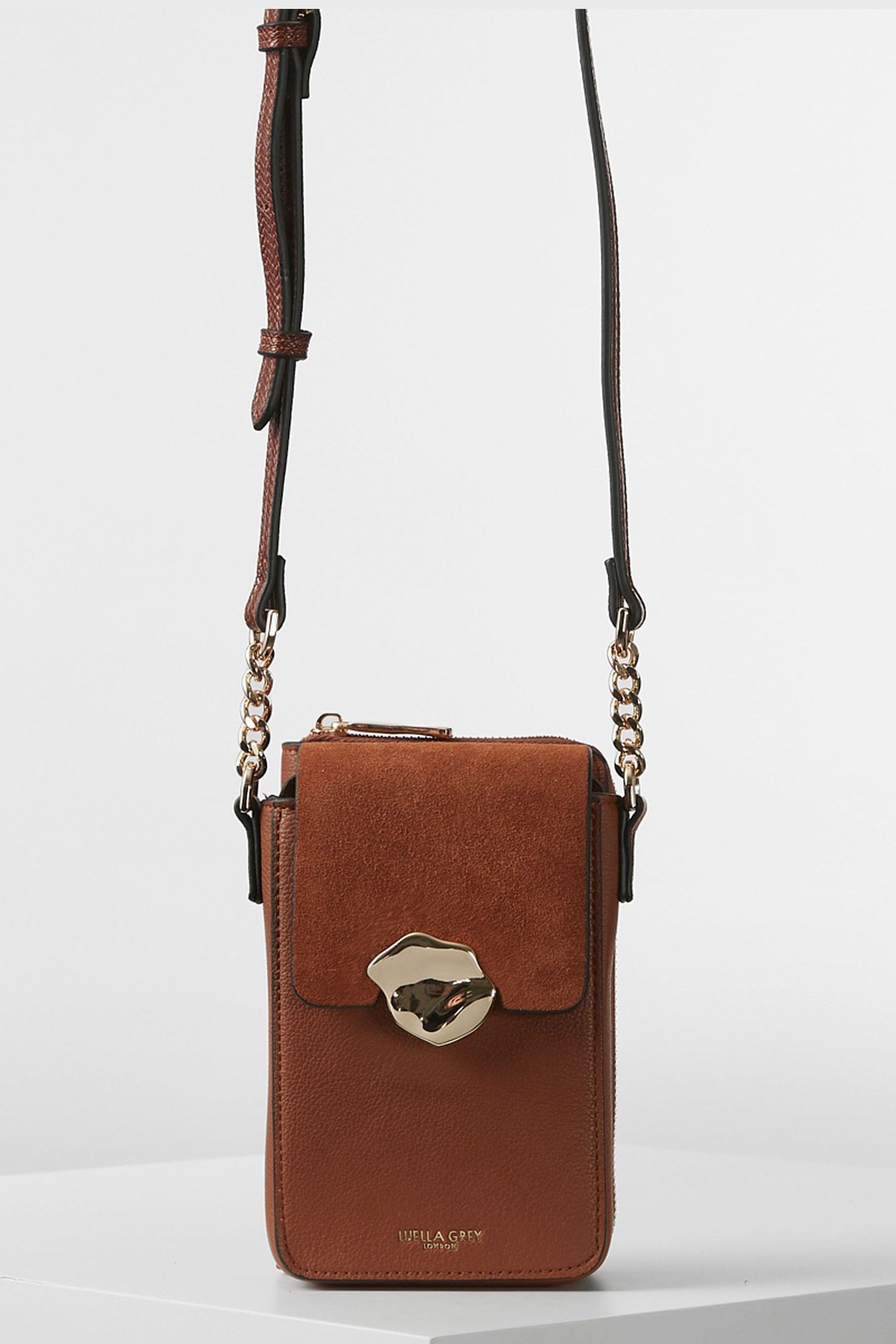 Luella Grey Zoe Phone Cross Body Bag