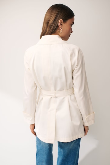 Emme Marella Cream West Belted Trench Coat