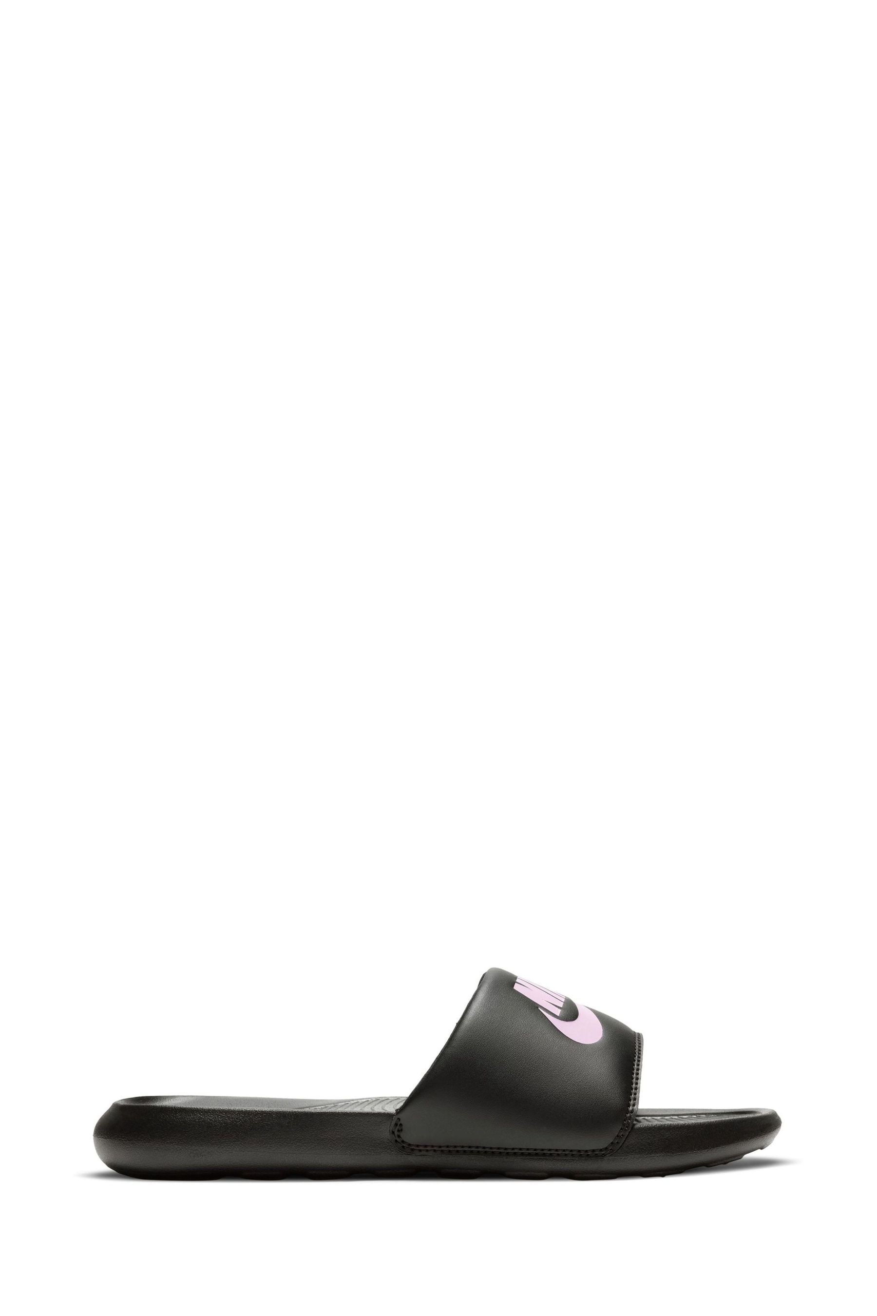 Buy Nike Black Pink Victori One Sliders from the Next UK online shop