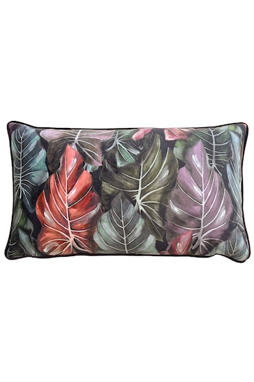 Wylder Tropics Purple Mogori Leafage Cushion