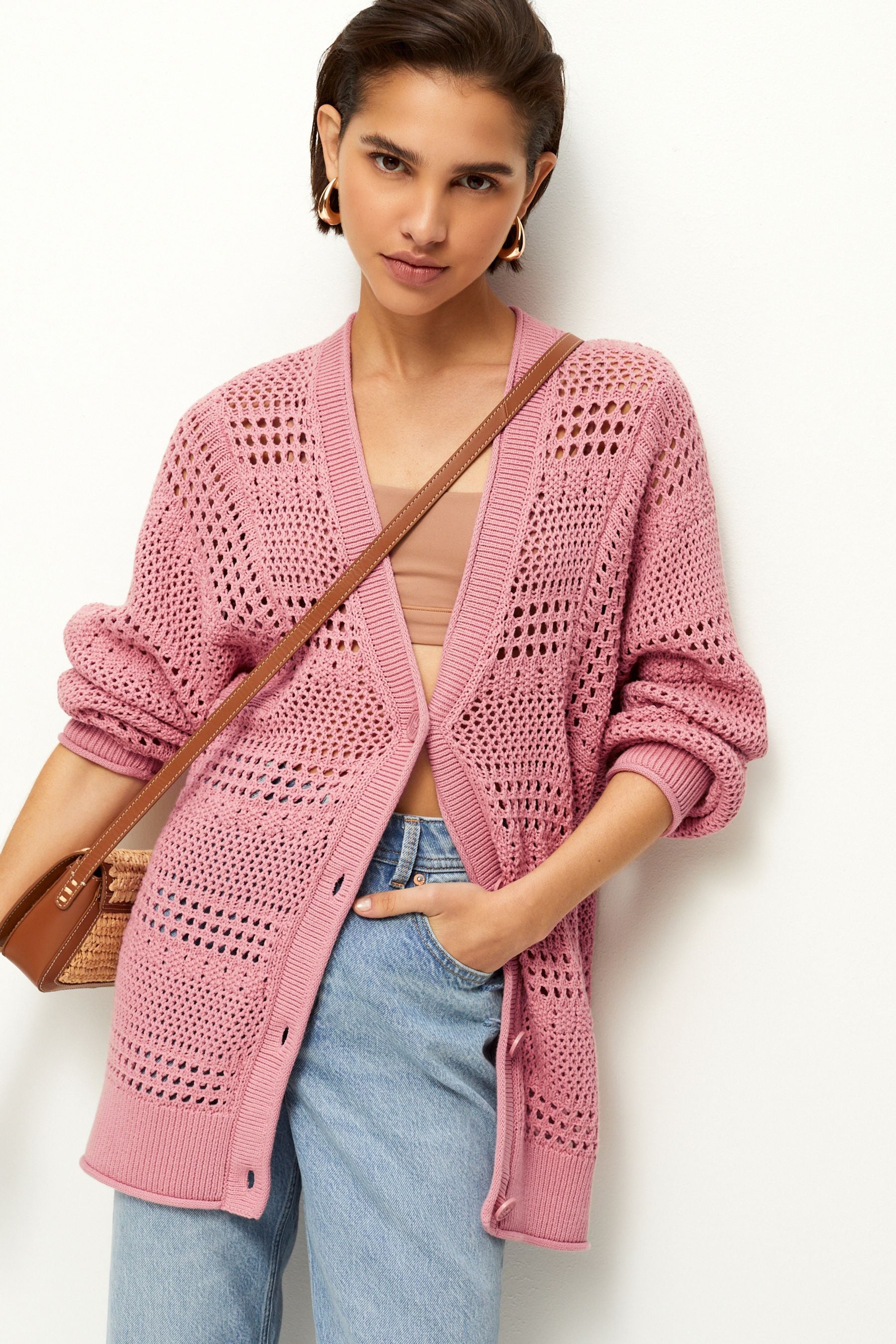 Blush cardigan sweater sale