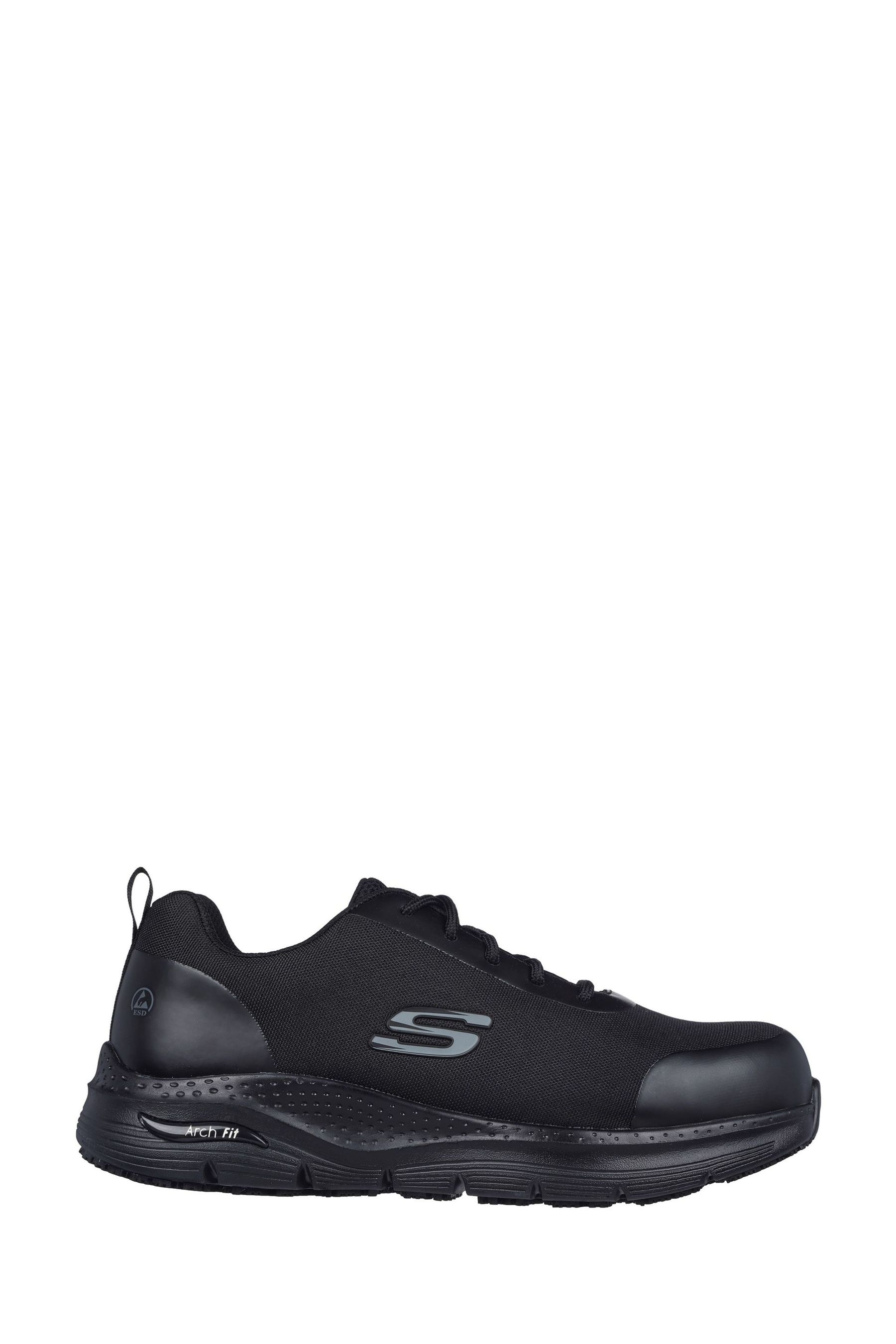 Black work trainers sale