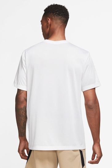 Nike White Dri-FIT Legend Training T-Shirt
