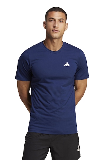 adidas Blue Train Essentials Feelready Training T-Shirt