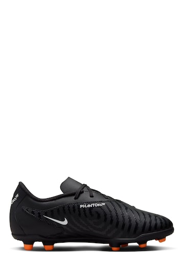Nike Black Jr. Phantom Club Firm Ground Football Boots