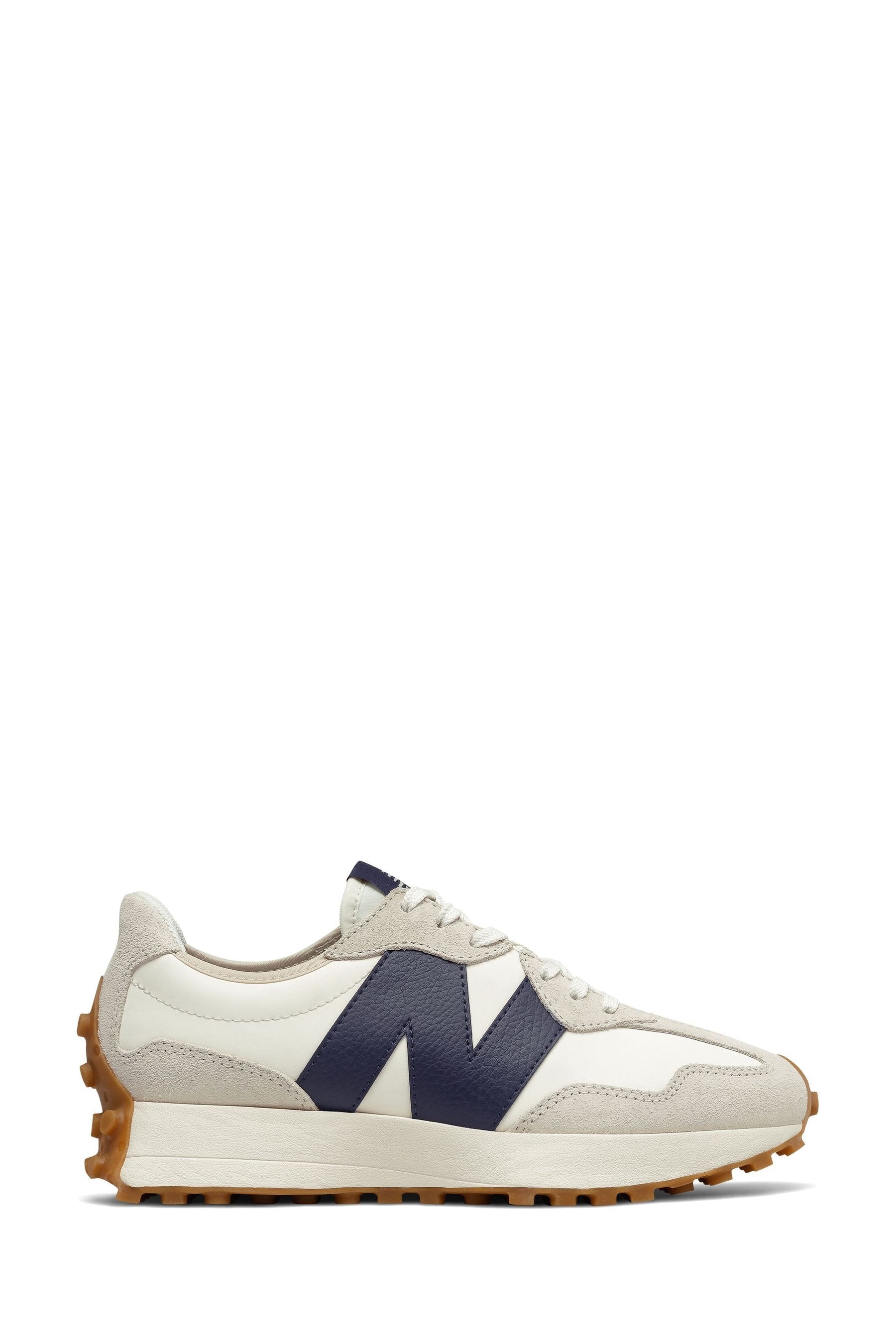 Buy New Balance White Blue Womens 327 Trainers from the Next UK