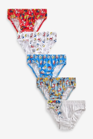 Buy Red 5 Pack PAW Patrol License Briefs (1.5-8yrs) from the Next UK online  shop