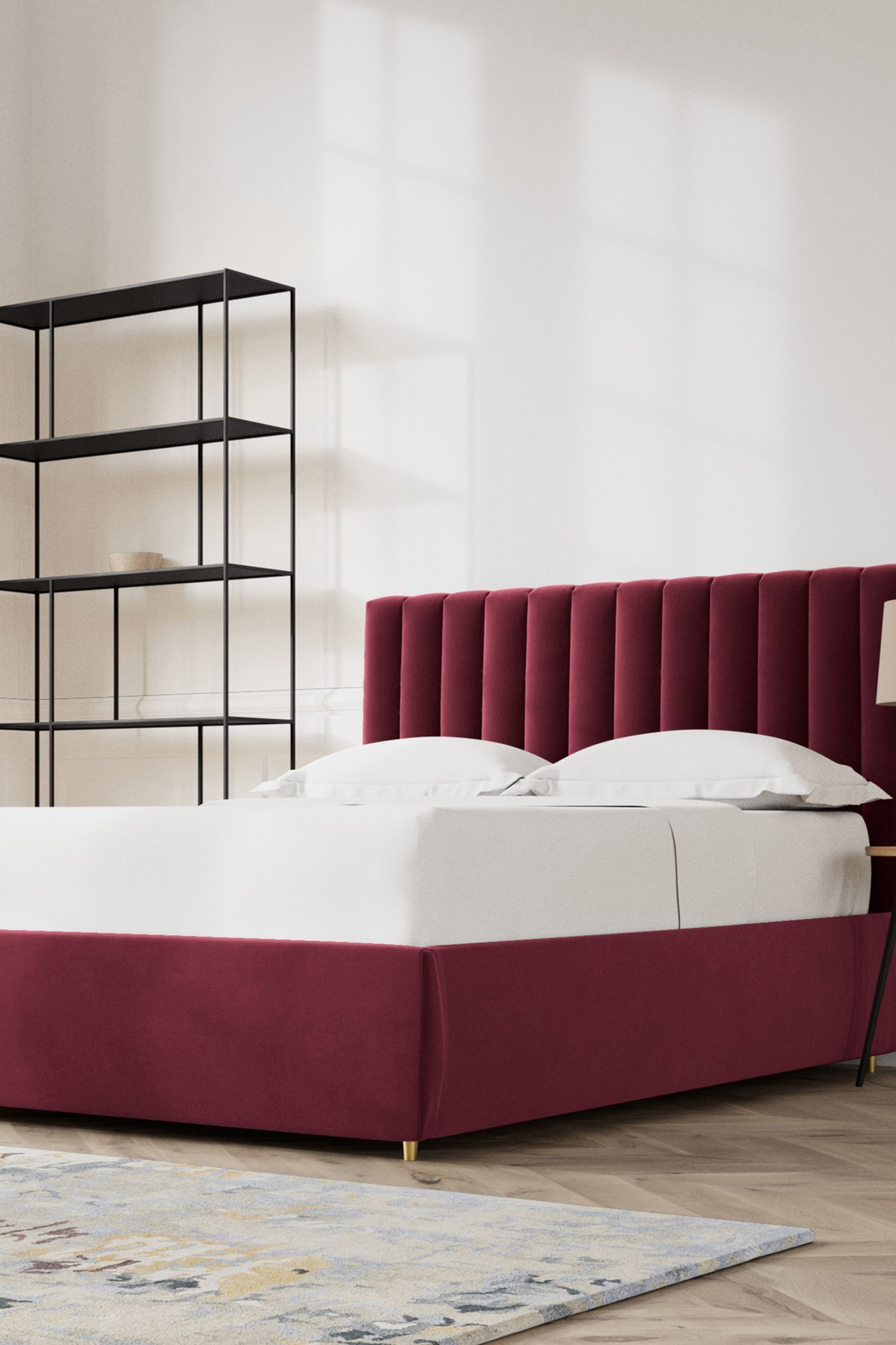 Red store divan bed