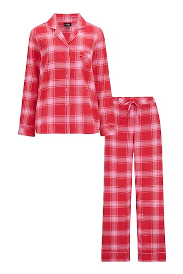 Buy Pour Moi Multi Green Cosy Check Brushed Cotton Pyjama Gift Set