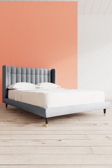 Swoon Soft Wool Light Grey Kipling Bed