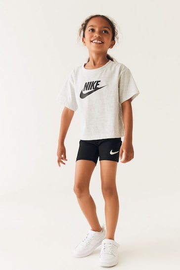 Nike Black Little Kids Pro Dri-FIT Shorts