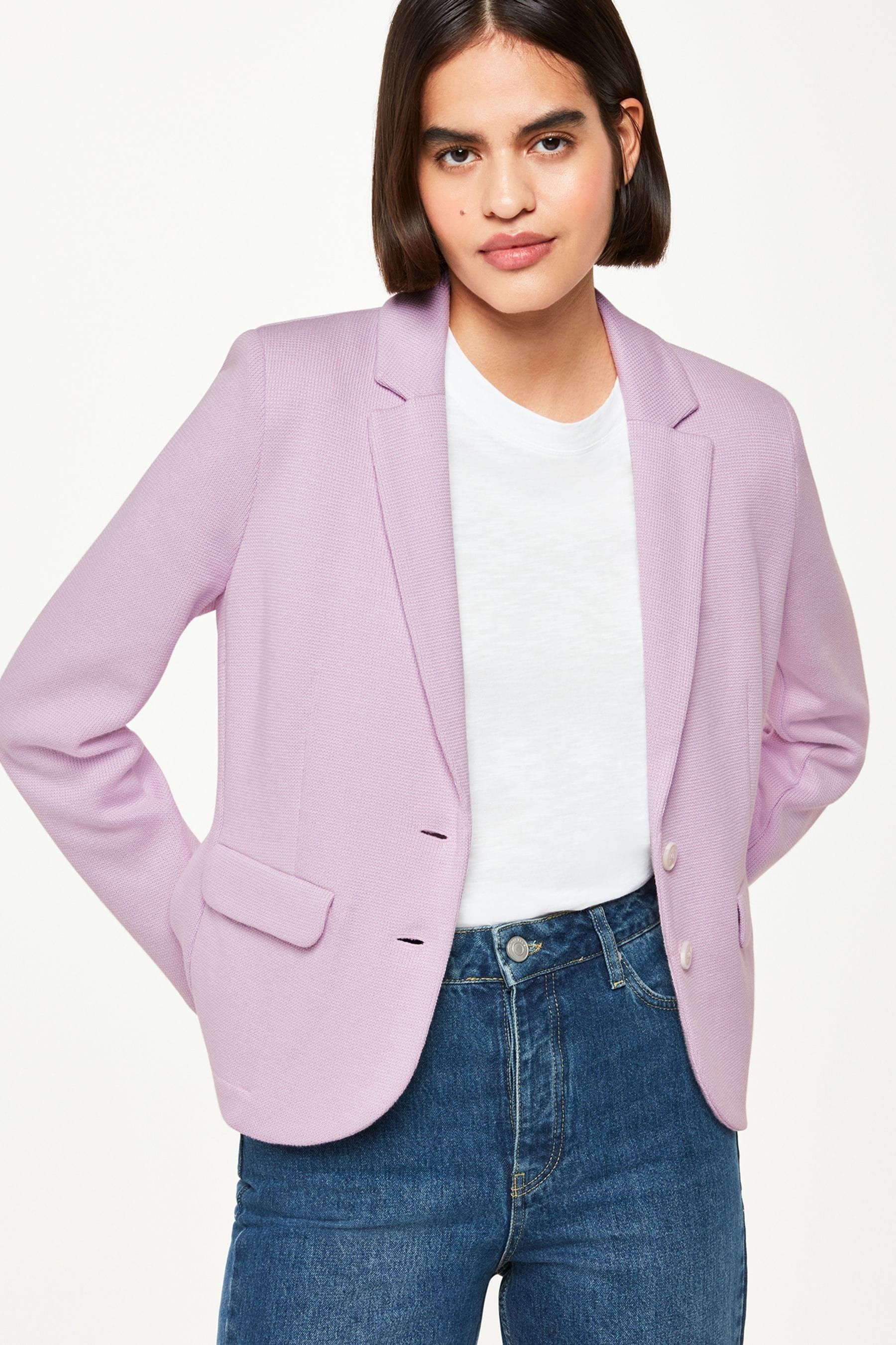 Buy Whistles Slim Jersey Jacket from the Next UK online shop