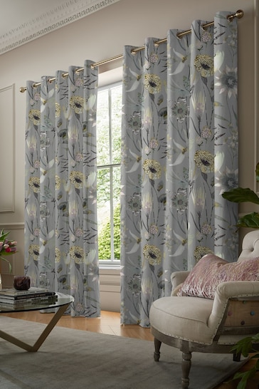 Voyage Dawn Grey Oceania Made to Measure Curtains