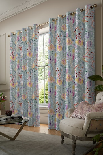 Voyage Egg Blue Masina Made to Measure Curtains