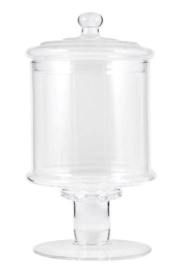 Pacific Verona Clear Glass Decorative Jar with Lid