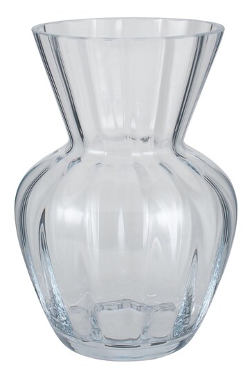 Pacific Clear Glass Tara Optic Small Vase