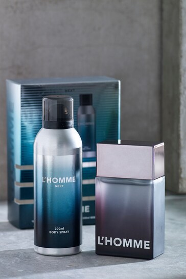 L'Homme 100ml Eau De Parfum and 200ml Body Spray Gift Set