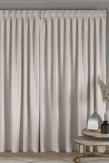 Silver Ziggy Made To Measure Curtains