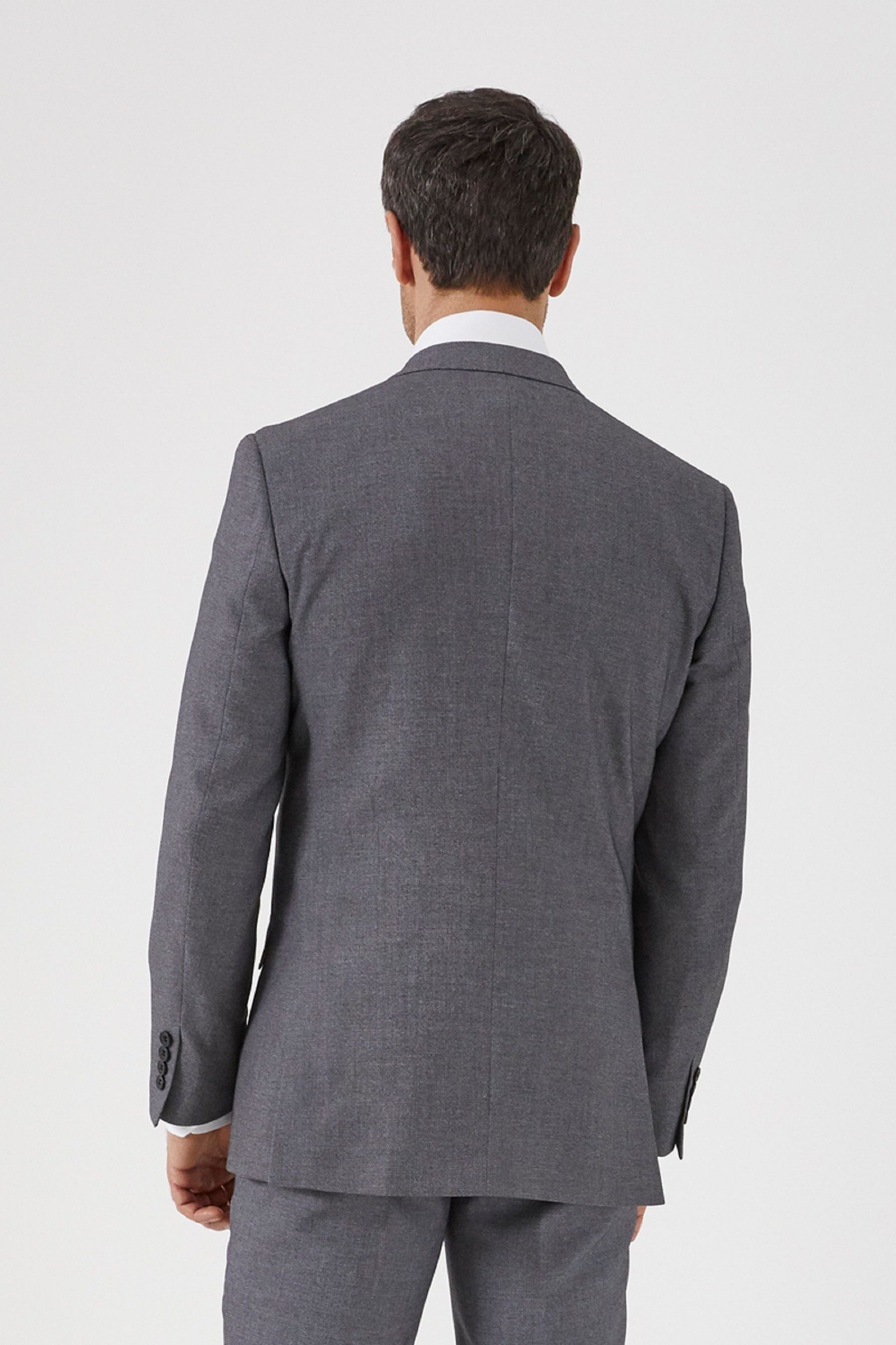 Silver grey outlet coat
