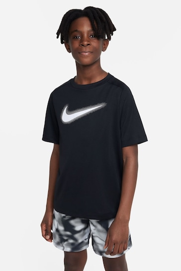 Nike Black Dri-FIT Multi Graphic Training T-Shirt