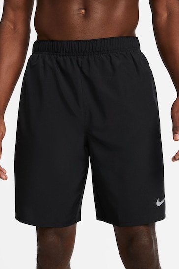Nike Black 9 Inch Dri-FIT Challenger Unlined Running Shorts