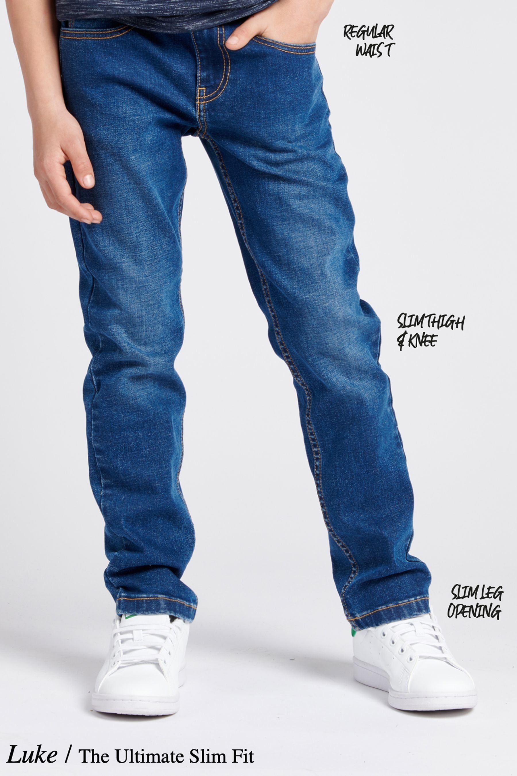 Slim discount leg opening