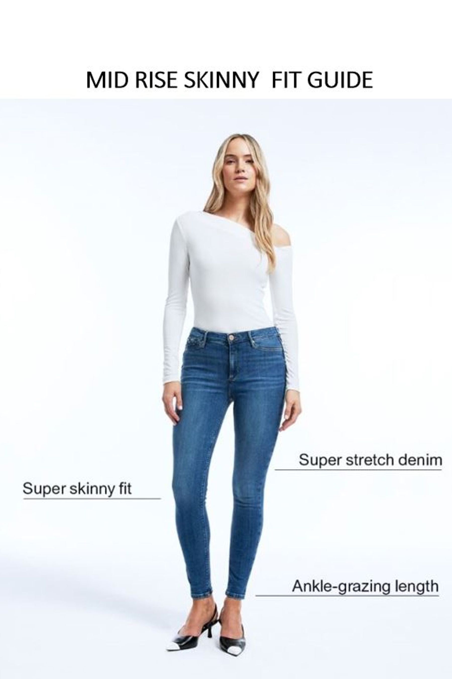 Mid deals rise fit