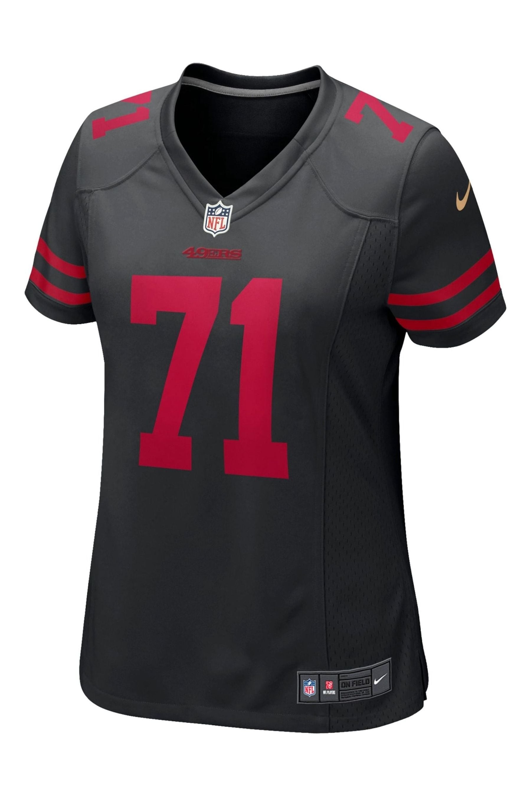 Buy Nike Black San Francisco 49ers Game Alternate Jersey Trent